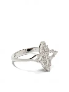 Кольцо из белого золота 750 пробы с бриллиантами Roberto Coin, белый