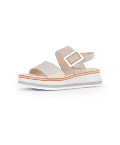 Удобные сандалии на платформе Gabor, бежевый