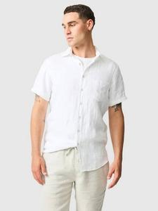 Palm Beach Linen Slim Fit рубашка с короткими рукавами Rodd & Gunn, Snow