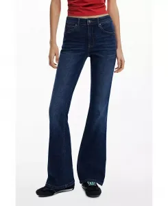 Женские джинсы клеш Desigual, синий