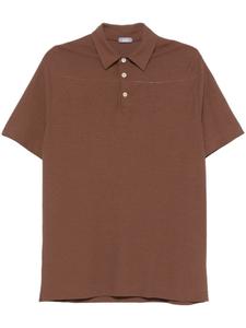 Zanone рубашка поло, коричневый