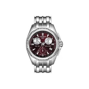 TISSOT Часы Quartz Movement Women's Watch Watch 33mm Red Watch Dial Stainless Steel Case Stainless Steel Watchband, Red Watch Dial