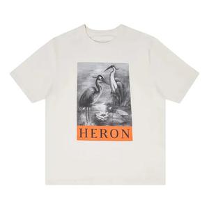 Футболка fw22 nf heron bw t-shir 'white black' Heron Preston, белый