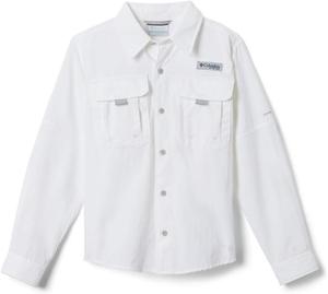 Columbia Youth Boys PFG Bahama рубашка с длинным рукавом, White