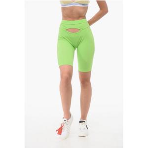 Нижнее белье Леггинсы ICON Biker с принтом Dsquared2, зеленый