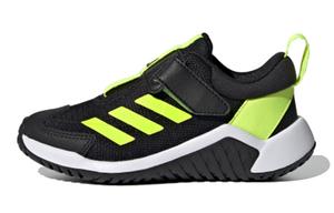 4Uture Kids Кроссовки детские низкие черные/желтые/белые Adidas
