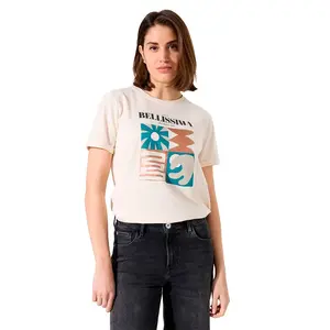 Футболка с коротким рукавом Garcia G50205, бежевый