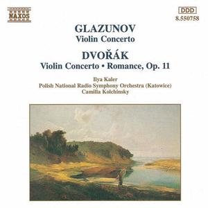 CD диск Glazunov / Dvorak / Kaler / Kolchinsky: Violin Concerti