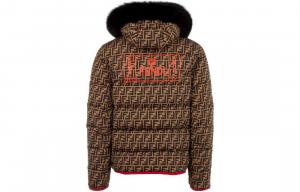 Весна-Лето 2023 Куртки Пальто Мужские Коричневые FENDI, Тёмно-коричневый