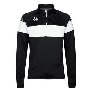 Мужская толстовка Kappa, цвет black/white/white