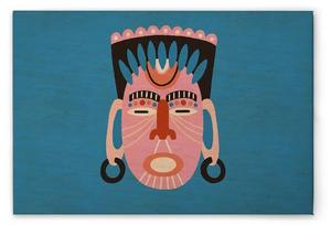 Картина на холсте A.S. Création Overseas 3 цвет blaurosaschwarzbeige