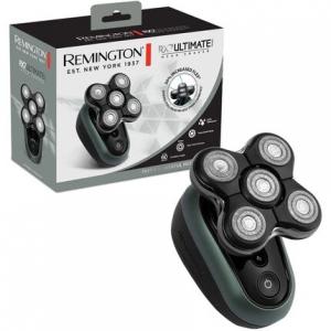 Мужская электробритва для лысины с функцией Turbo Boost Бритва с литиевой головкой (5 бритвенных головок, гладкое бритье до 0,2 мм, камера для сбора волос, триммер для деталей, водонепроницаемая) Xr1600 Bald Shaver Pro, Remington