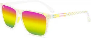Поляризованные легкие солнцезащитные очки Knockaround Fast Lanes Sport для мужчин и женщин - защита UV400 - для бега, Show Opener