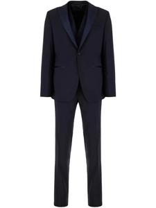 Костюм Corneliani с шалевыми лацканами, синий