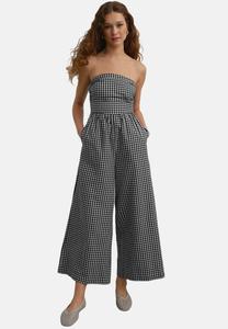 Комбинезон BANDEAU SEERSUCKER Next, черный