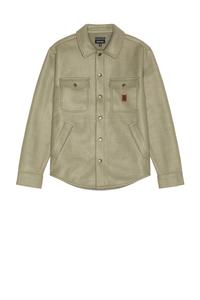 Куртка из войлочной ткани durham stretch Brixton, цвет vetiver