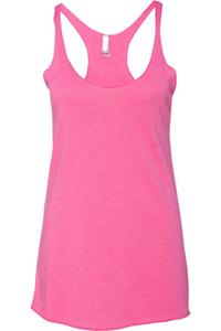 Женская майка-борцовка Triblend Next Level, цвет vintage pink