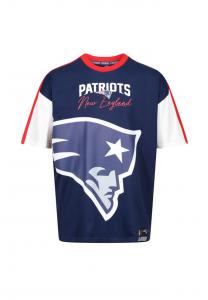 Футболка nfl patriots new england cut and sew oversize для всех фанатов new england patriots Re:Covered, синий