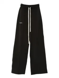Брюки Karol с манжетами на завязках HAMZA, черный