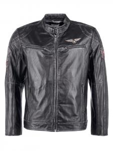 Кожаная куртка JCC 3102171, цвет vintage black