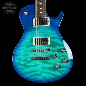 PRS S2 Wood Library McCarty 594 Singlecut Quilt Makena Blue с сумкой S2083445