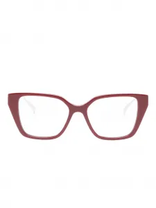 Оправа "кошачий глаз" Gucci, красный