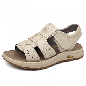 EGCHI Пляжные шлепанцы мужские черные