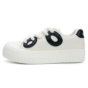 Feiyue Износостойкие нескользящие низкие кроссовки для скейтбординга женские бежево-черные