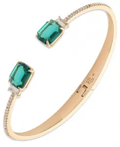 Браслет-Манжет с кристаллами Lauren Ralph Lauren, green