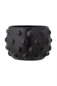 Цветочный горшок Parvin Deco Bloomingville, черный