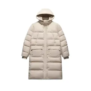 FOB Пуховик унисекс бежевый Fila Fusion