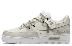 Кроссовки Nike Air Force 1 Skateboard Shoes Men Low-Top White Gray