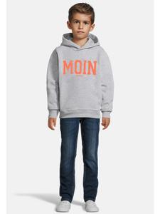 Толстовка с капюшоном Salzhaut, серый меланж