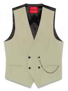 Жилет со вставками HUGO, зеленый