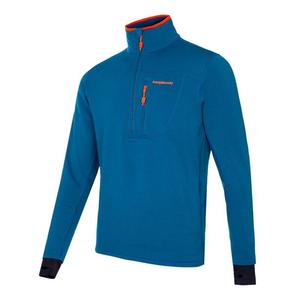 Мужской свитер Trangoworld, цвет azul mediterráneo/papaya orange/urban green