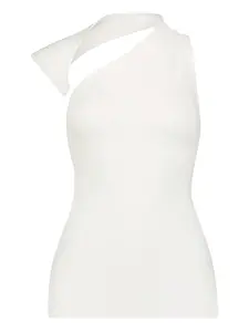 Топ Manhattan на одно плечо Marcella, белый