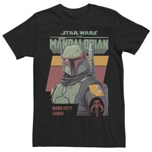 Мужская футболка Mandalorian Boba Fett Licensed Character