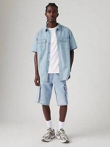 478 Мешковатые шорты Cargo 12 дюймов мужские Levi's, цвет My Pockets Full - Light Wash