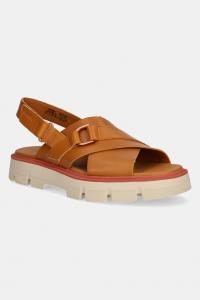 Кожаные сандалии REIN CB Crisscross Sorel, коричневый