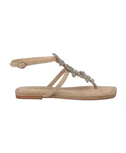 Звездообразные плоские сандалии Alma En Pena, бежевый