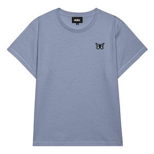 Женская футболка Butterfly с высокой талией Dalix, Blue Haze