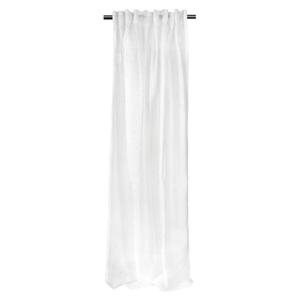 Штора как выгорание бетани прозрачная, белый
