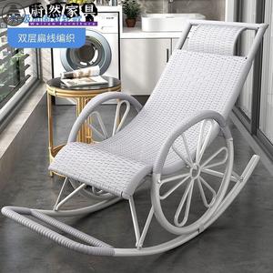Fantasy Кресло-качалка из ротанга для взрослых, двойные колеса, двойной слой, цвет