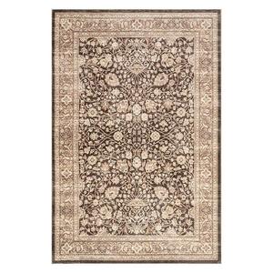 Ковер с вишневым цветочным принтом, выцветший, влагонепроницаемый, можно стирать в стиральной машине Nuloom, 275x366 см