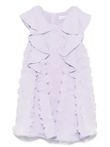 Платье с цветочной аппликацией Abel & Lula, фиолетовый