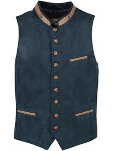 OS-Trachten Жилет 423003-2697 темно-синего цвета