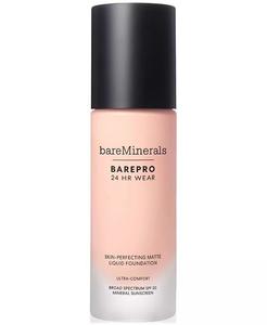 BAREPRO 24-часовая матовая жидкая тональная основа SPF 20 Bareminerals, цвет Deep 55 Warm
