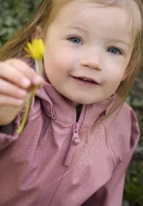 Дождевые брюки с принтом, покрывающим все тело блестками Celavi, Nostalgia Rose