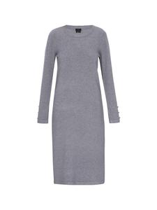 Длинное платье DreiMaster Klassik, серый меланж