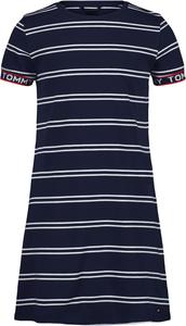 Платье-футболка Tommy Hilfiger для девочек с флагом (для детей старшего возраста), Th Stripe Medieval Blue